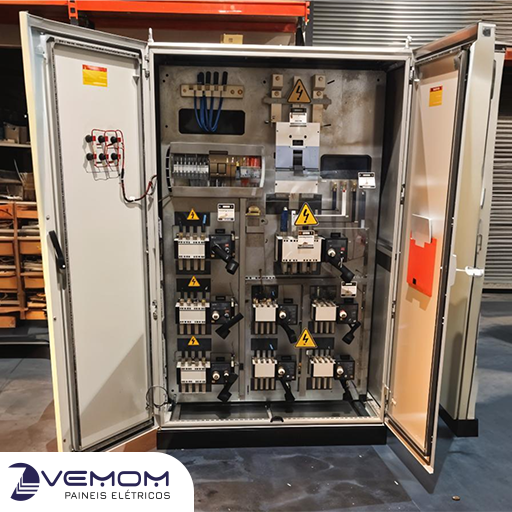 Quadro de transferencia automatica industrial e comercial